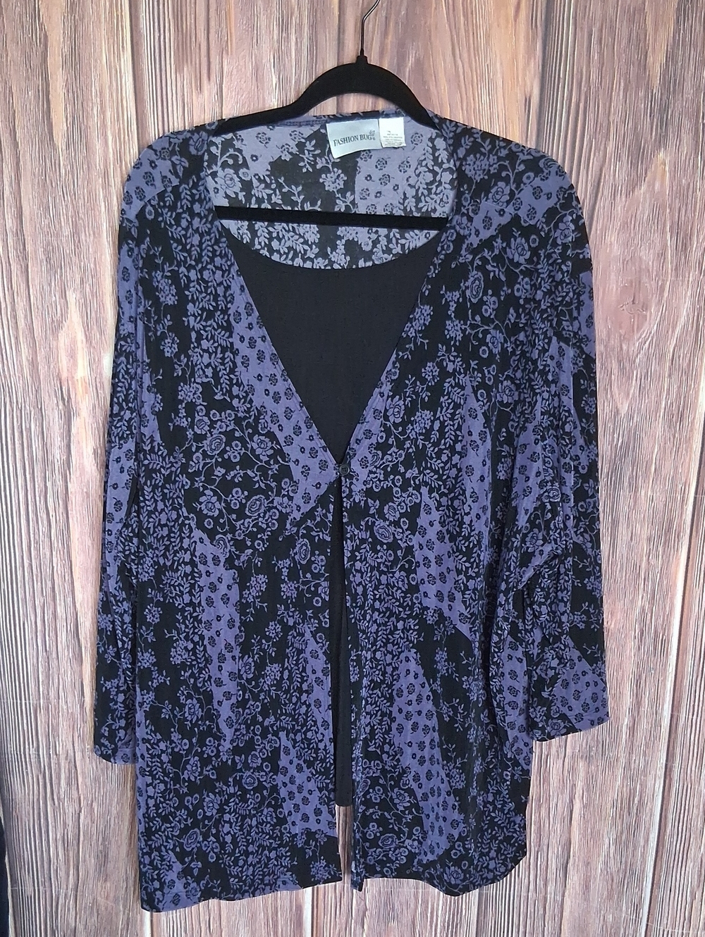 Fashion Bug Blouse Floral Print Size 3xl